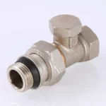 Клапан радиаторный прямой Valtec VT.020.NR.04 (1/2ВРx1/2НР)