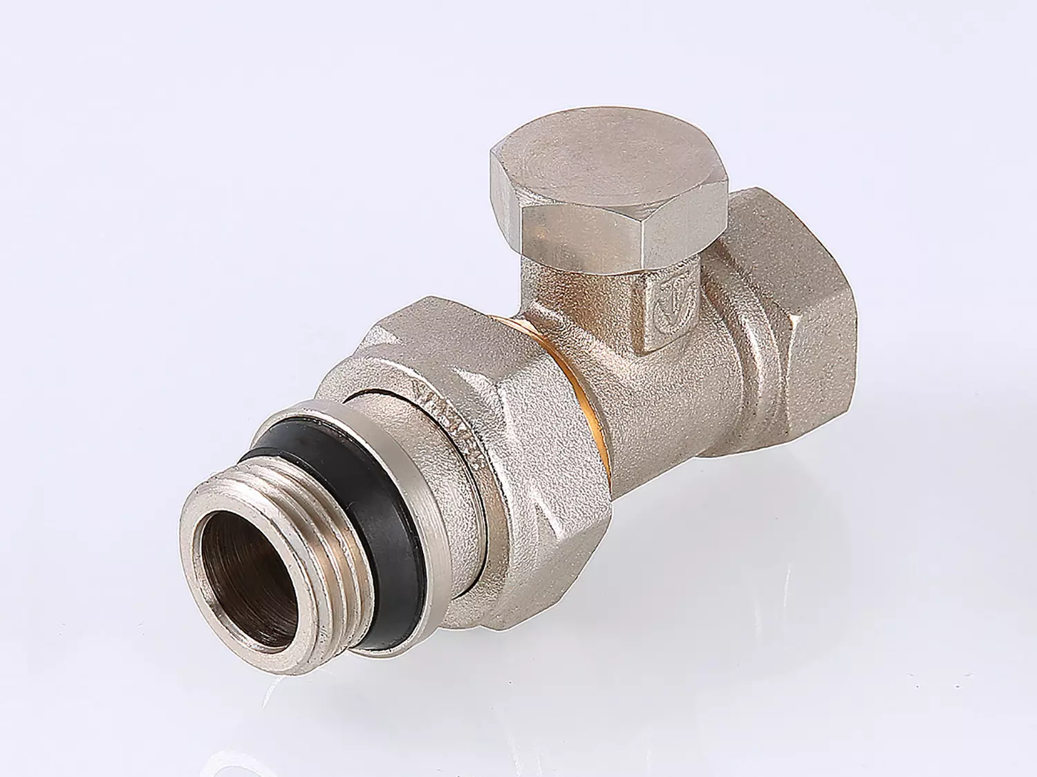 Клапан радиаторный прямой Valtec VT.020.NR.04 (1/2ВРx1/2НР)