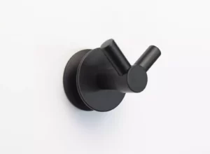 Крючок SA черный матовый галочка (нерж. сталь)