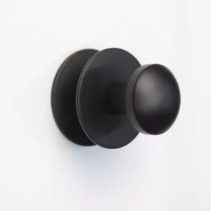 Крючок SA черный матовый округлый (нерж. сталь)