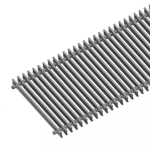 Алюминиевая решетка SGZ Natural (цвет натурального алюминия)