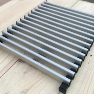 Алюминиевая решетка из полимерного материала PGL Natural (цвет натурального алюминия)