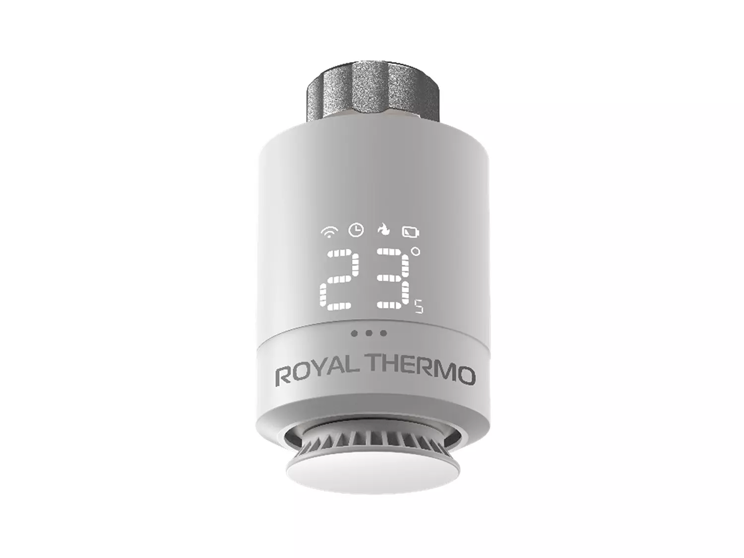 Термостат радиаторный электронный Royal Thermo Smart Heat RTE 77.001, белый