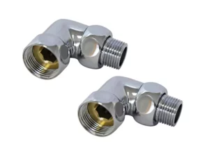 Угловое соединение с американкой Luxon 3/4ВРх1/2НР