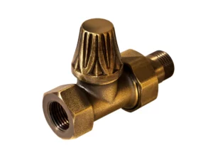 Вентиль нижний прямой латунный RETROstyle RS 220B 3/4" (с американкой)