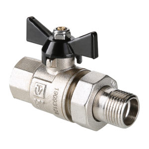 Кран шаровый Valtec VT.327.N.041/2" черный