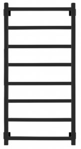 Полотенцесушитель водяной Secado Корато 1 80x40 черный матовый