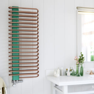 Дизайнерский радиатор Terma Michelle 1200x500 водяной