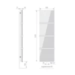 Varmann Solido Glass 1520×450 DS