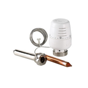 Термостатическая головка с выносным погружным датчиком