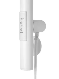 Полотенцесушитель электрический Ростела Мини 1-1500 мм. высотой, белый матовый, 1 крючок