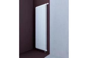 Трубчатый радиатор КЗТО РС 2-1500-8 двухтрубный 1540 мм высотой, 330 мм шириной, 8 секций, боковое подключение