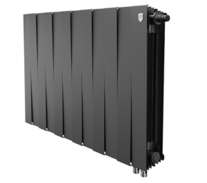 Радиатор биметаллический Royal Thermo PianoForte Noir Sable 500 - 4 секции