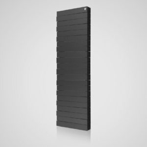 Вертикальный радиатор биметаллический Royal Thermo PianoForte Tower Noir Sable 18 секций