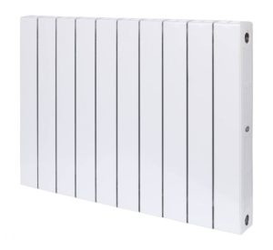 Монолитный биметаллический радиатор Rifar SUPReMO-350-8 с правым нижним подключением