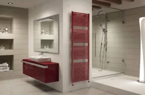 Полотенцесушитель Irsap Novo 764x500 с 19 перекладинами белый RAL 9016 (водяной)