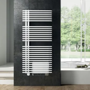 Полотенцесушитель Irsap Jazz 1290x600 с 28 перекладинами белый RAL 9016 (водяной)