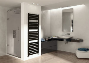 Полотенцесушитель Irsap Vela 700x560 с 9 перекладинами белый RAL 9016 (водяной)