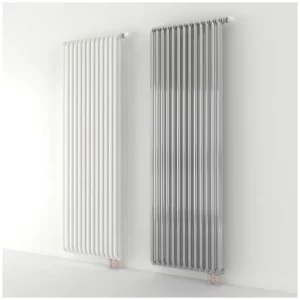 Трубчатый радиатор КЗТО РС 2-1750-8 двухтрубный 1790 мм высотой, 330 мм шириной, 8 секций, боковое подключение