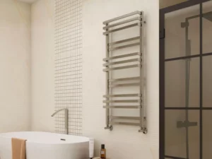 Полотенцесушитель Терминус Corner Connect Линц П15 500x1200 с 15 перекладинами хромированный (водяной)