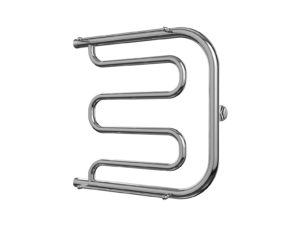 Полотенцесушитель Терминус Эконом Фокстрот AISI 32x2 600x500 с 6 перекладинами хромированный (водяной) боковое подключение