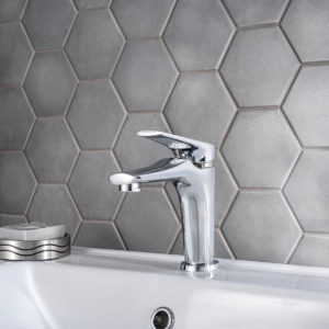 Смеситель для раковины РМС SL122-001F однорычажный Хром