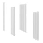 Трубчатый радиатор Royal Thermo Insignia C2180.10.9016 двухтрубный, 1800 мм высотой, 470 мм длиной, 10 секций, боковое подключение, белый (RAL 9016)