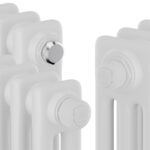 Трубчатый радиатор Royal Thermo Insignia C2180.10.9016 двухтрубный, 1800 мм высотой, 470 мм длиной, 10 секций, боковое подключение, белый (RAL 9016)