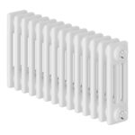 Трубчатый радиатор Royal Thermo Insignia C3030.42.9016 трехтрубный, 300 мм высотой, 1190 мм длиной, 42 секции, боковое подключение, белый (RAL 9016)