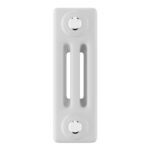 Трубчатый радиатор Royal Thermo Insignia VC3030.22.9016 трехтрубный, 300 мм высотой, 1010 мм длиной, 22 секции, нижнее подключение с вентилем, белый (RAL 9016)