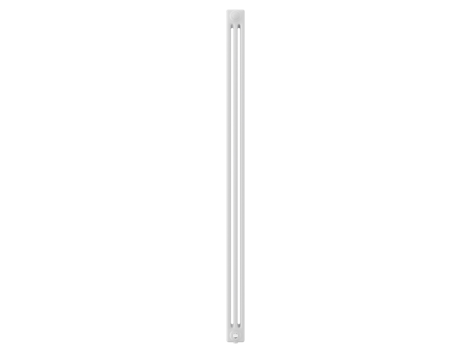 Трубчатый радиатор Royal Thermo Insignia VC3180.04.9016 трехтрубный, 1800 мм высотой, 200 мм длиной, 4 секции, нижнее подключение с вентилем, белый (RAL 9016)