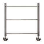 Полотенцесушитель водяной Point Афина PN04155P П2 500×500 с полкой, хром