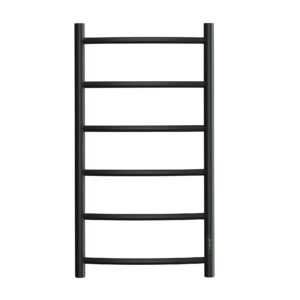 Полотенцесушитель электрический Point Афина PN04848B П6 400x800 диммер справа, черный