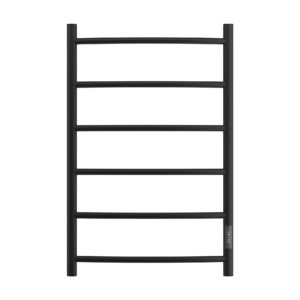 Полотенцесушитель электрический Point Афина PN04858B П6 500x800 диммер справа, черный