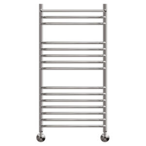 Полотенцесушитель водяной Point Альфа PN05150SP П14 500x1000 с полкой, хром