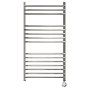 Полотенцесушитель электрический Point Альфа PN05150SPE П14 500x1000 с полкой левый/правый, хром