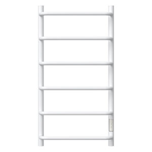 Полотенцесушитель электрический Point Ника PN08848W П6 400x800 диммер справа, белый