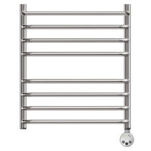 Полотенцесушитель электрический Point Нептун PN09156SPE П7 500x600 с полкой левый/правый, хром