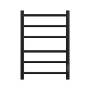 Полотенцесушитель электрический Point Аврора PN10846B П6 400x600 диммер справа, черный