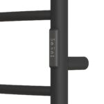 Полотенцесушитель электрический Point Аврора PN10846B П6 400×600 диммер справа, черный