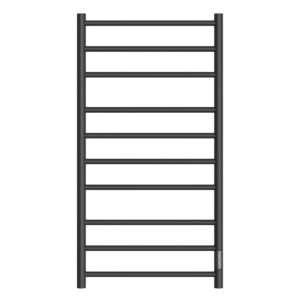 Полотенцесушитель электрический Point Аврора PN10850B П10 500x1000 диммер справа, черный