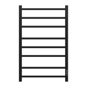 Полотенцесушитель электрический Point Аврора PN10858B П8 500x800 диммер справа, черный
