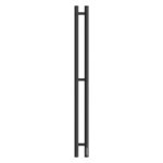 Полотенцесушитель электрический Point Деметра PN12812B П3 80×1200 диммер справа, черный