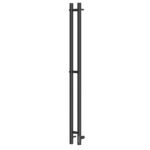 Полотенцесушитель электрический Point Деметра PN12812B П3 80×1200 диммер справа, черный