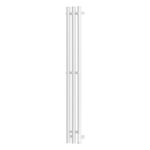 Полотенцесушитель электрический Point Деметра PN12822W П3 120×1200 диммер справа, белый