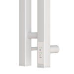 Полотенцесушитель электрический Point Гермес PN13812W П3 80×1200 диммер справа, белый
