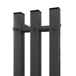 Полотенцесушитель электрический Point Гермес PN13822GB П3 120×1200 диммер справа, графит блеск