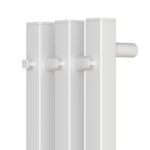 Полотенцесушитель электрический Point Гермес PN13822W П3 120×1200 диммер справа, белый
