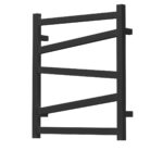 Полотенцесушитель водяной Point Феникс PN15156B П5 500×600, черный