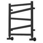 Полотенцесушитель водяной Point Феникс PN15156B П5 500×600, черный